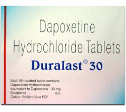 Duralast 30 mg (4 pills)