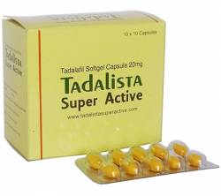 Tadalista Super Active 20 mg (10 pills)