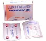Caverta 25 mg (4 pills)
